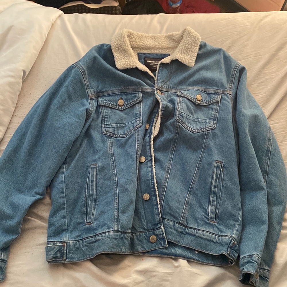 Large Denim Jean Jacket